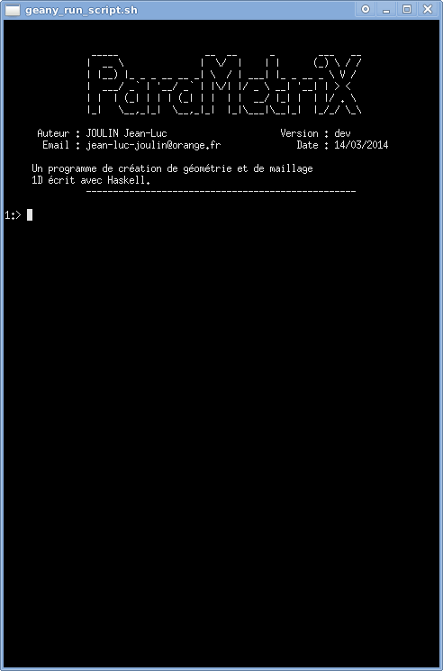 Maillage
 
Élements
 
finis
 
Haskell
 
CLI
